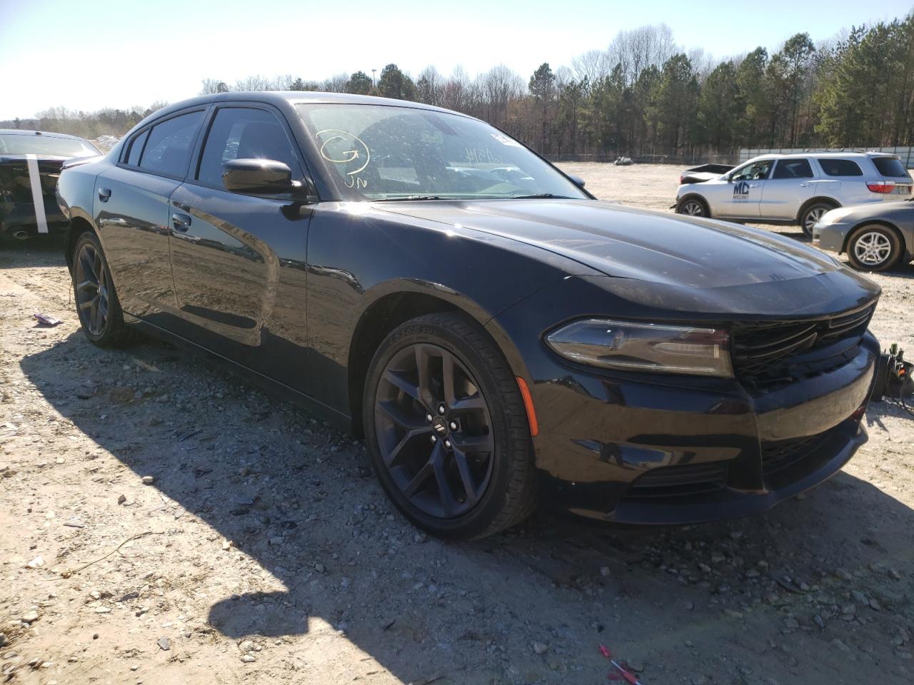 DODGE CHARGER SX 2019 with VIN 2C3CDXBG3KH592548 - Photo from auction