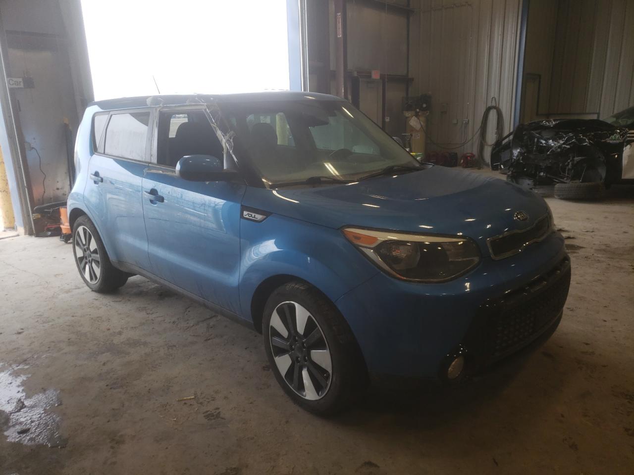 KIA SOUL + 2016 with VIN KNDJP3A58G7354250 - Photo from auction