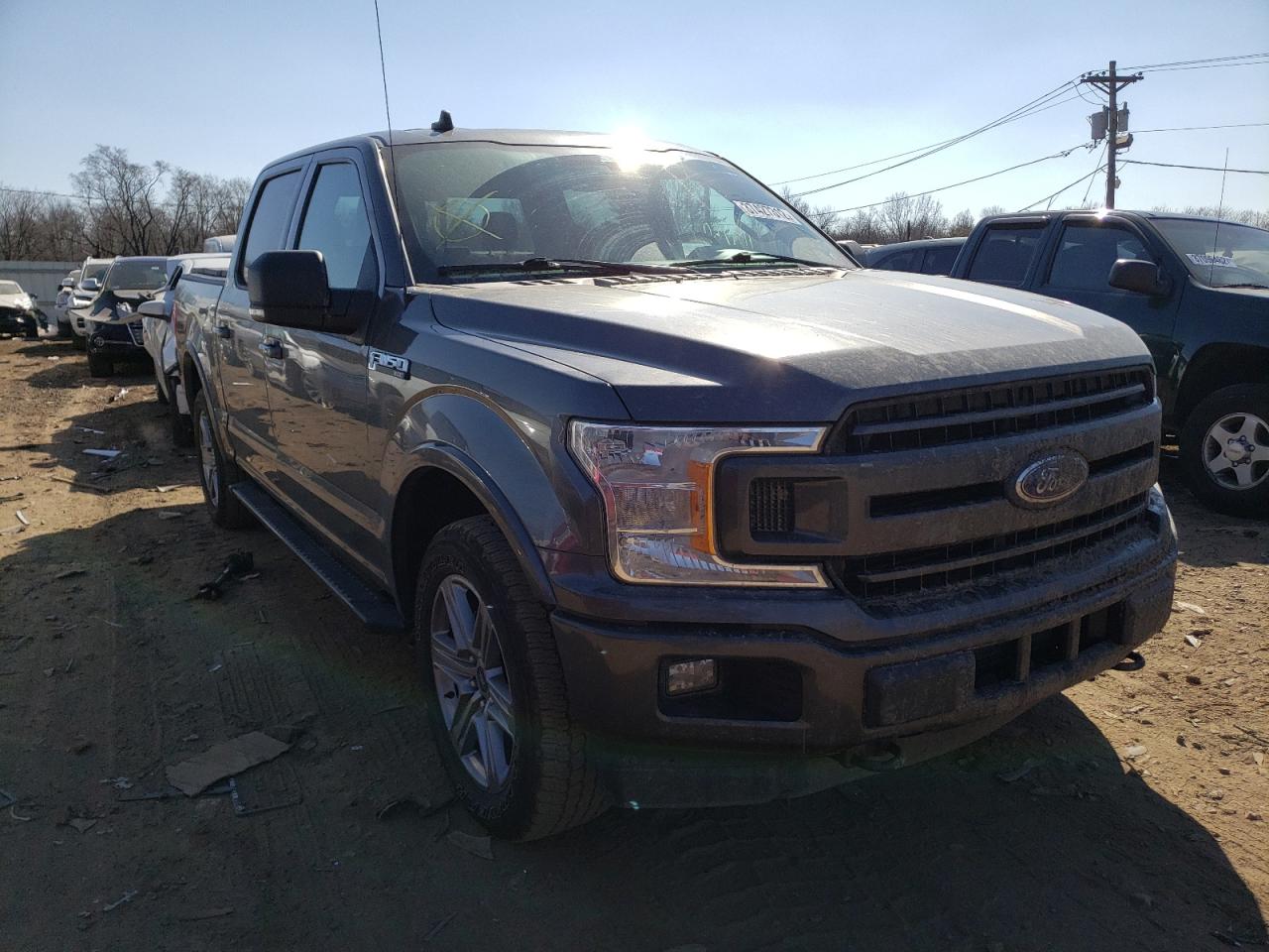 FORD F150 SUPER 2019 with VIN 1FTEW1EP5KFD48022 - Photo from auction