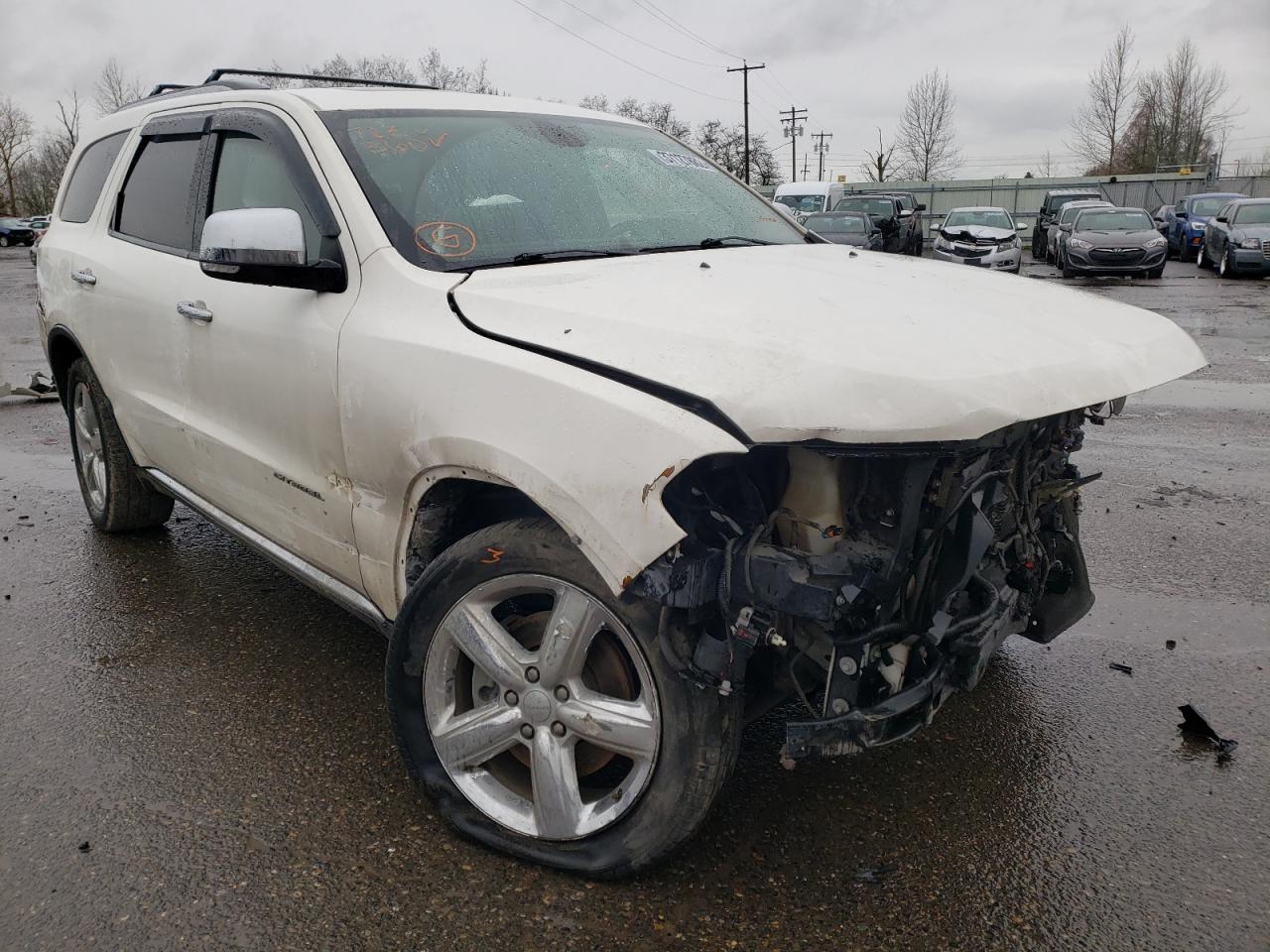 DODGE DURANGO 2011 with VIN 1D4SE5GT5BC743300 - Photo from auction