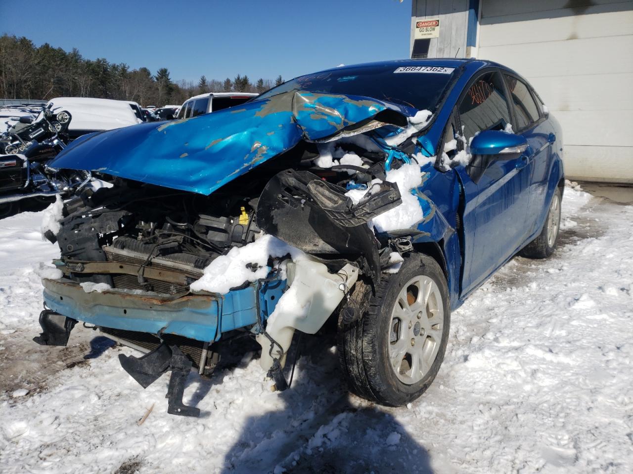 Photo 2 from auction – 2014 FORD FIESTA SE with VIN 3FADP4BJ5EM186056