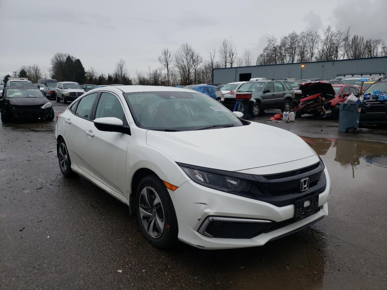Photo 1 from auction – 2019 HONDA CIVIC LX with VIN 19XFC2F64KE212239