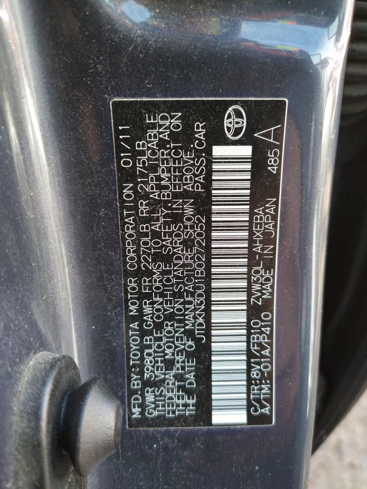 صورة رقم 10 من المزاد - 2011 TOYOTA PRIUS مع VIN JTDKN3DU1B0272052