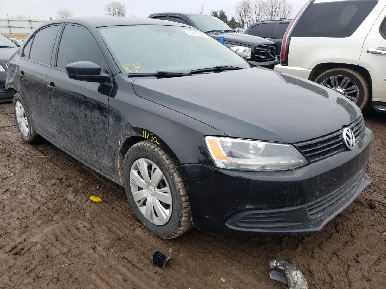 VOLKSWAGEN JETTA BASE 2011 with VIN 3VW2K7AJ3BM107673 - Photo from auction