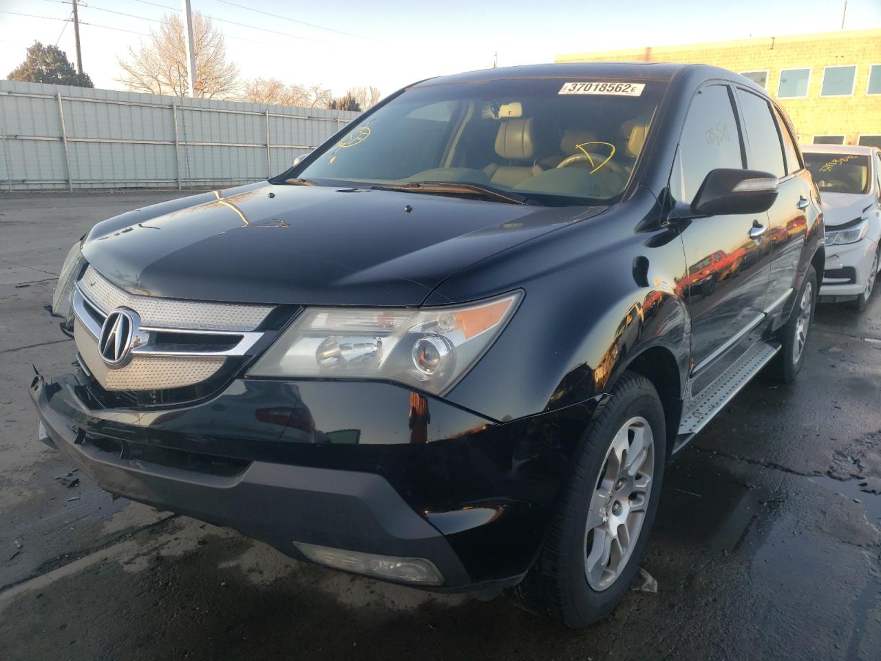 Photo 2 from auction – 2009 ACURA MDX TECHNO with VIN 2HNYD28689H530831