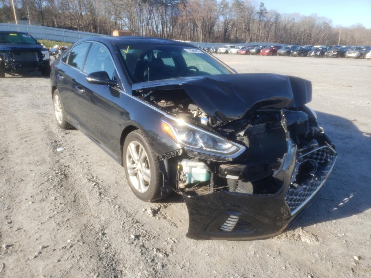 HYUNDAI SONATA 2018 with VIN 5NPE34AF6JH628589 - Photo from auction