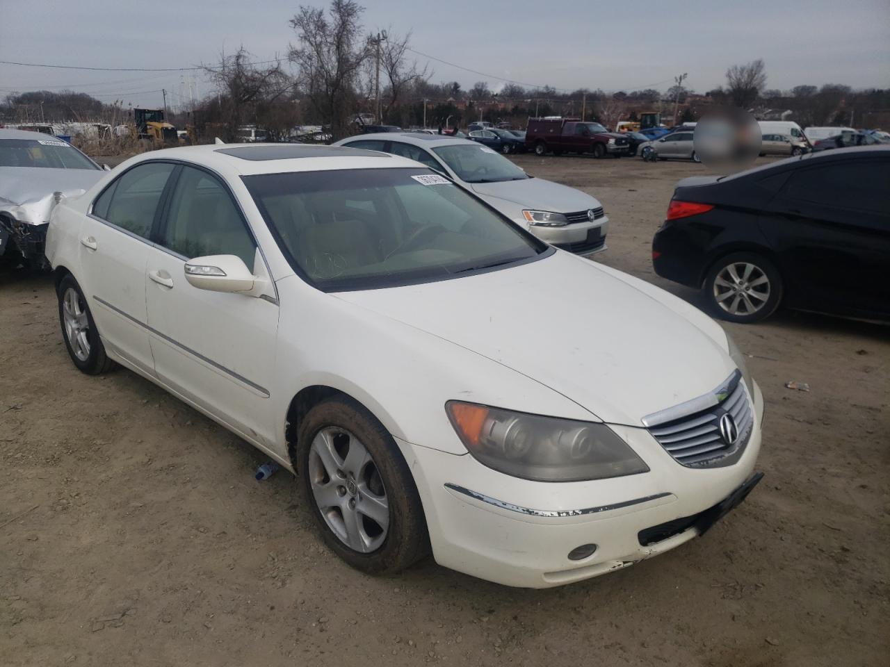 ACURA RL 2005 with VIN JH4KB16565C006840 - Photo from auction