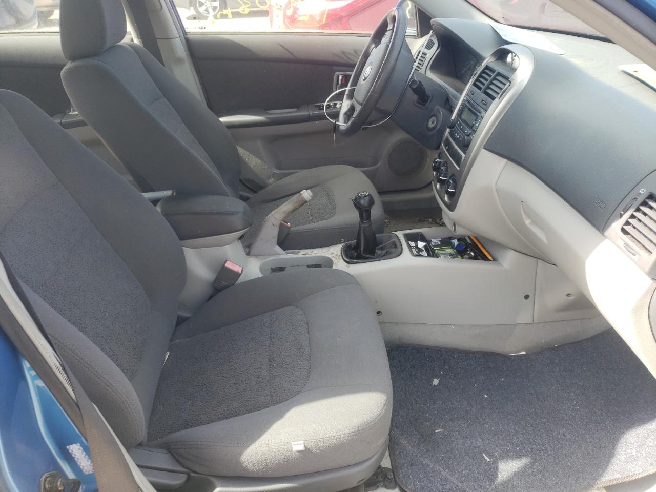 Photo 5 from auction – 2006 KIA SPECTRA LX with VIN KNAFE121965217207