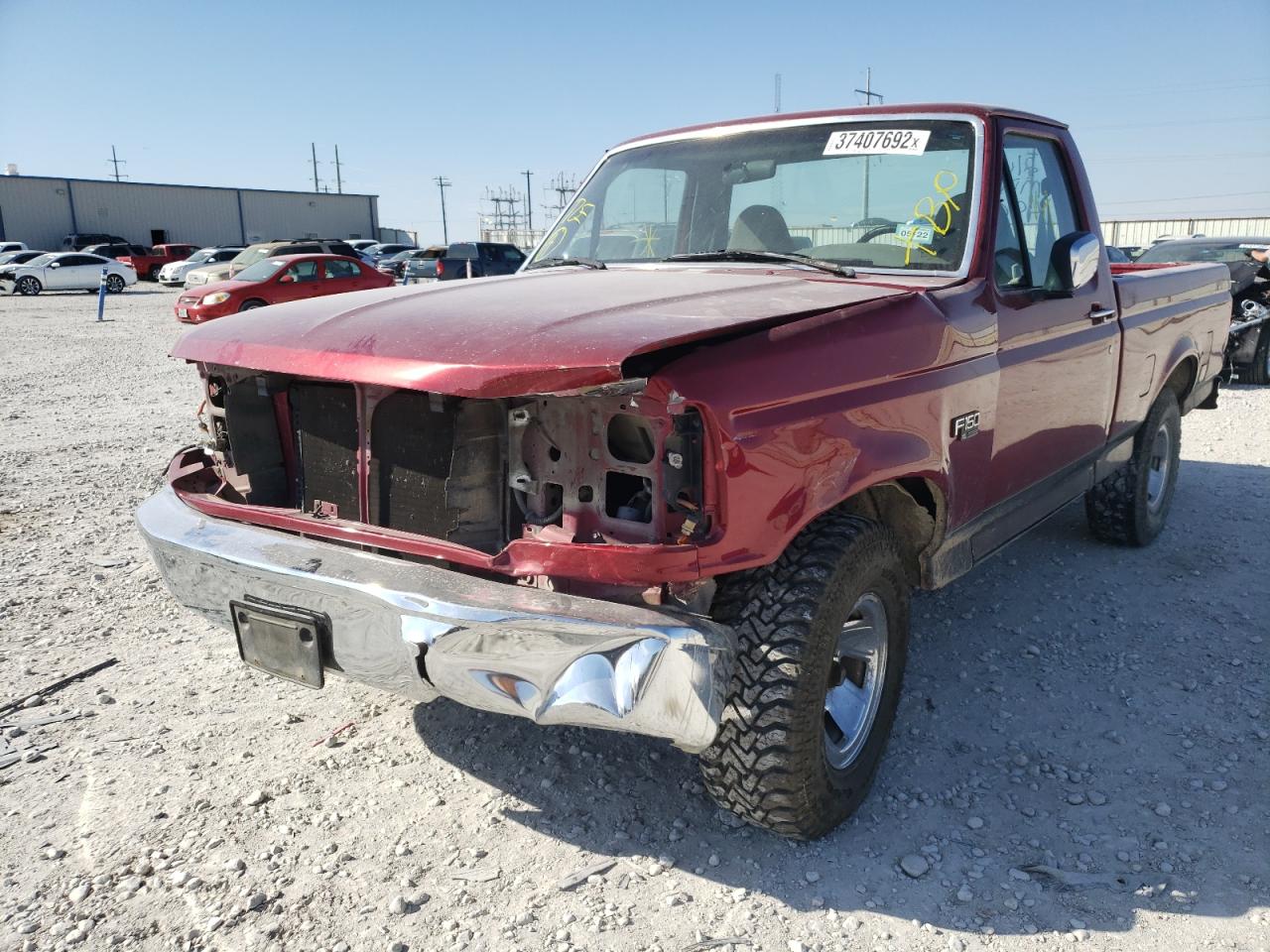 Photo 2 from auction – 1995 FORD F150 with VIN 1FTDF15Y6SLB94474