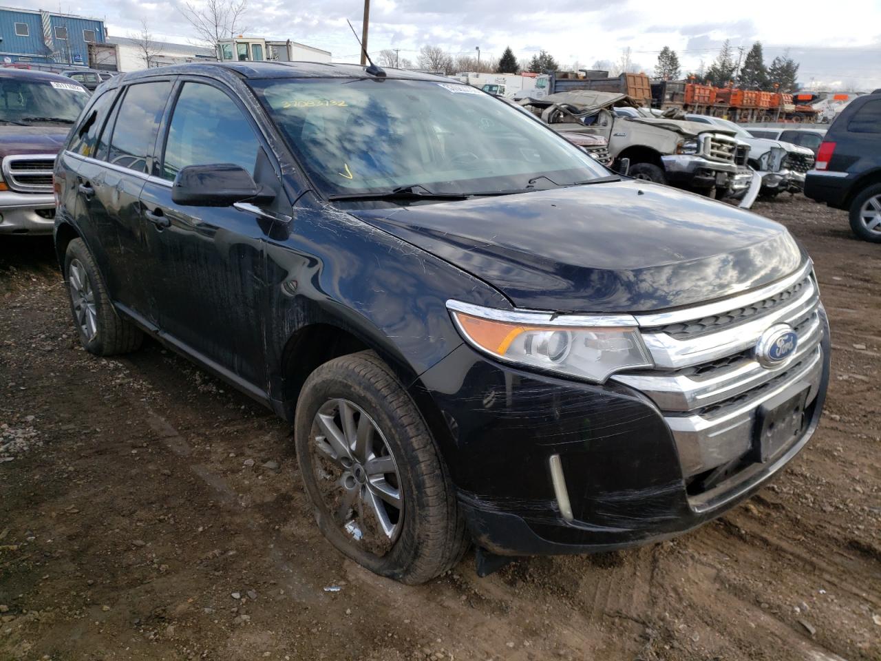FORD EDGE LIMIT 2014 with VIN 2FMDK3KC4EBA19382 - Photo from auction