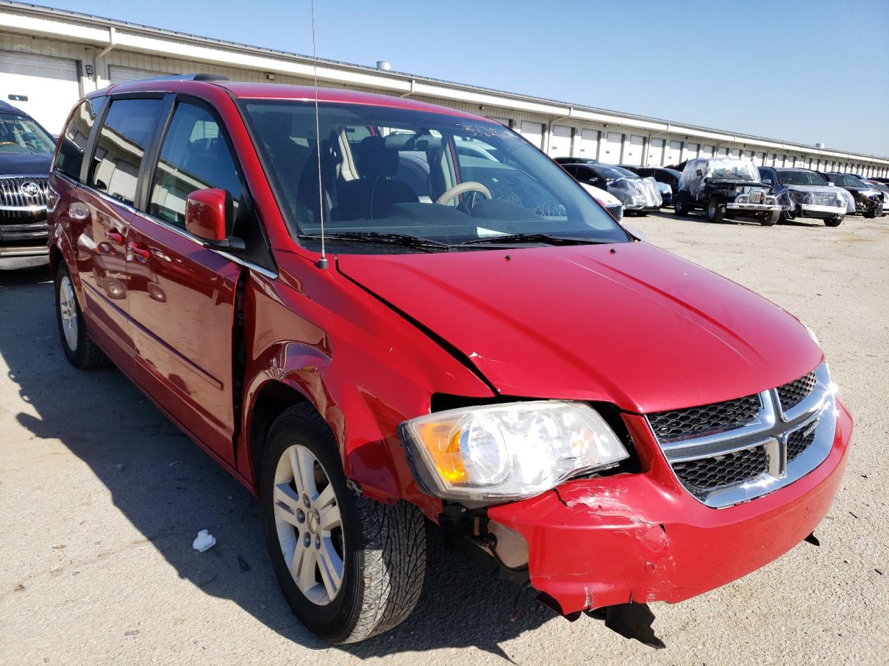 DODGE GRAND CARA 2012 with VIN 2C4RDGDG1CR192390 - Photo from auction