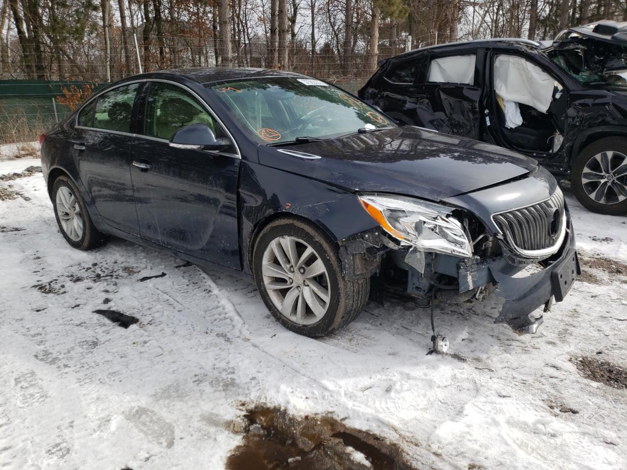 BUICK REGAL PREM 2014 with VIN 2G4GN5EX8E9170425 - Photo from auction