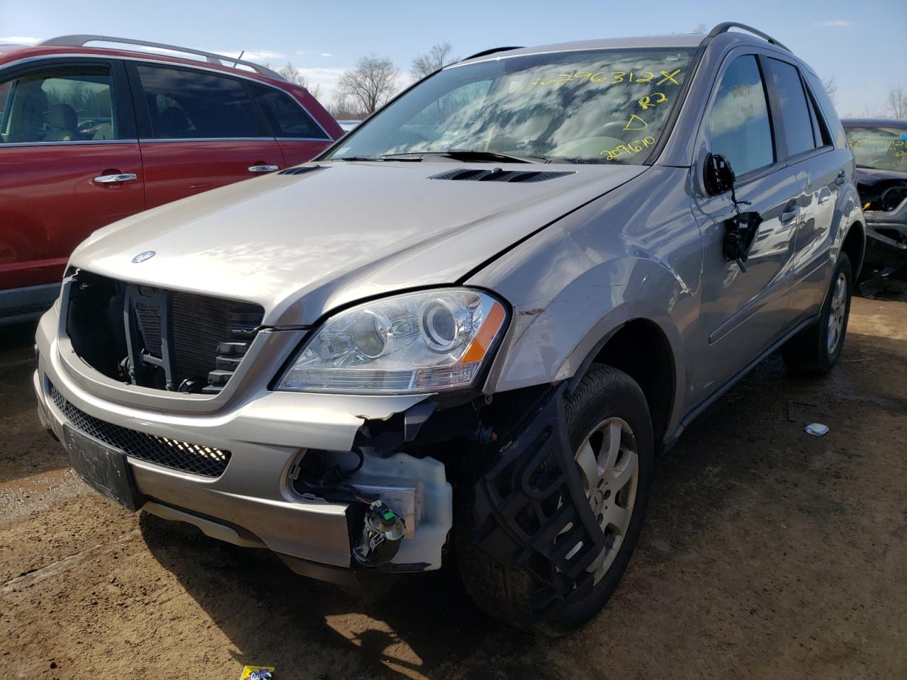 Photo 2 from auction – 2007 MERCEDES-BENZ ML 350 with VIN 4JGBB86E87A209670