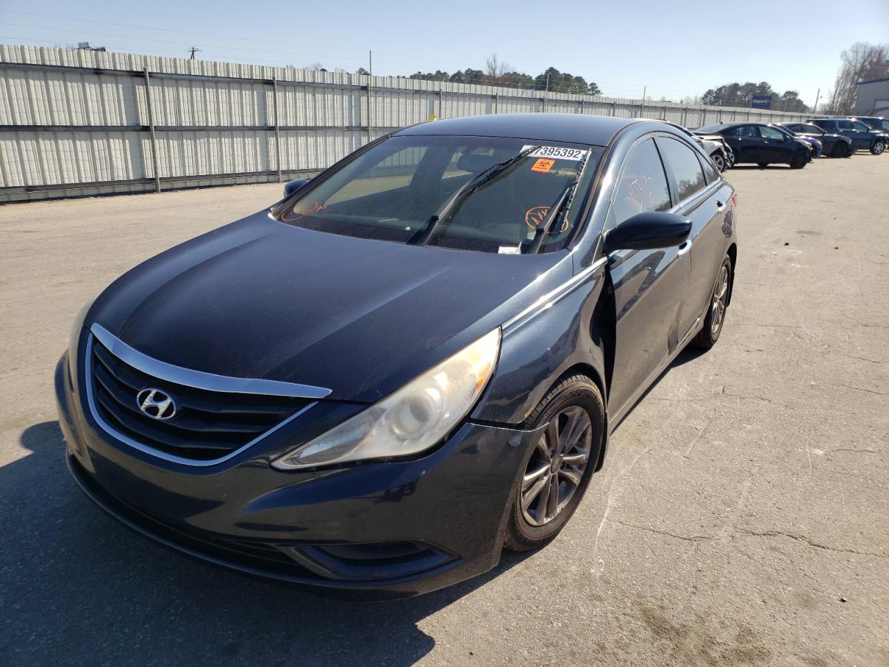 Photo 2 from auction – 2012 HYUNDAI SONATA GLS with VIN 5NPEB4AC4CH465498