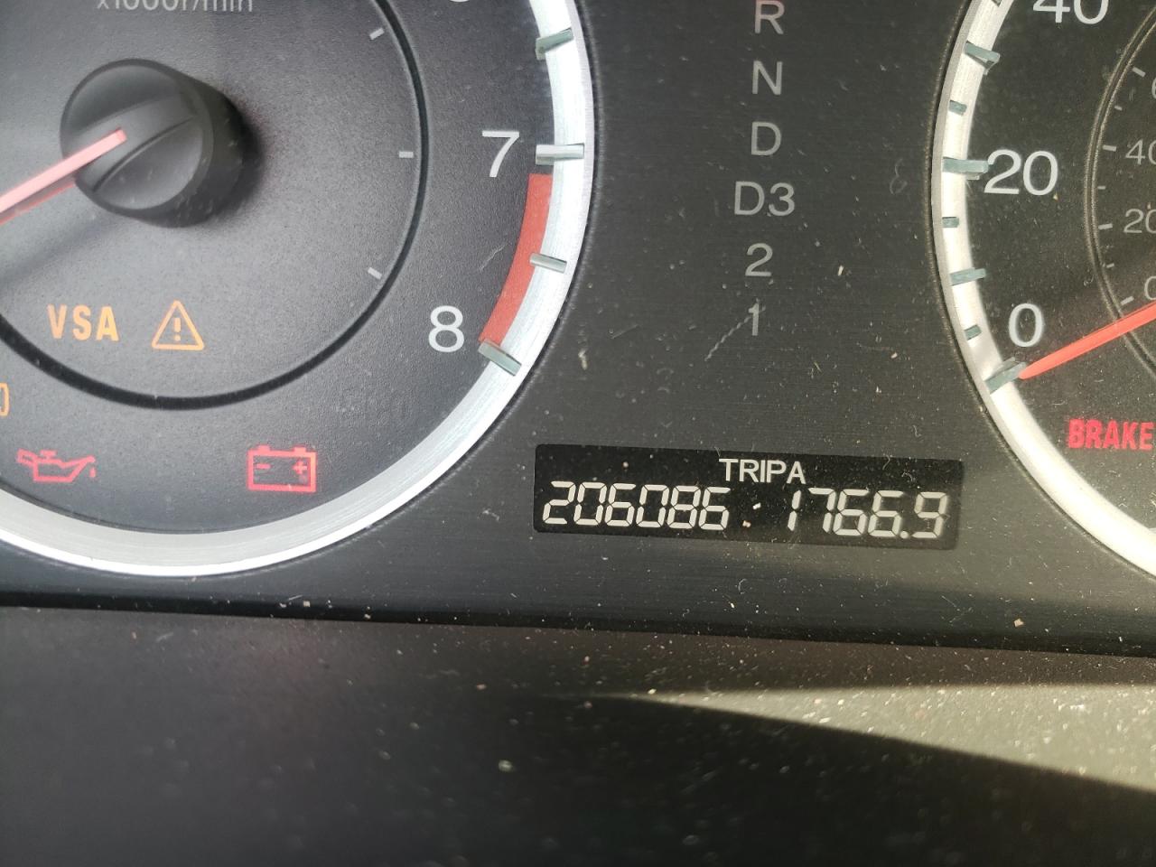 Photo 8 from auction – 2010 HONDA ACCORD EX with VIN 1HGCP2F70AA056705