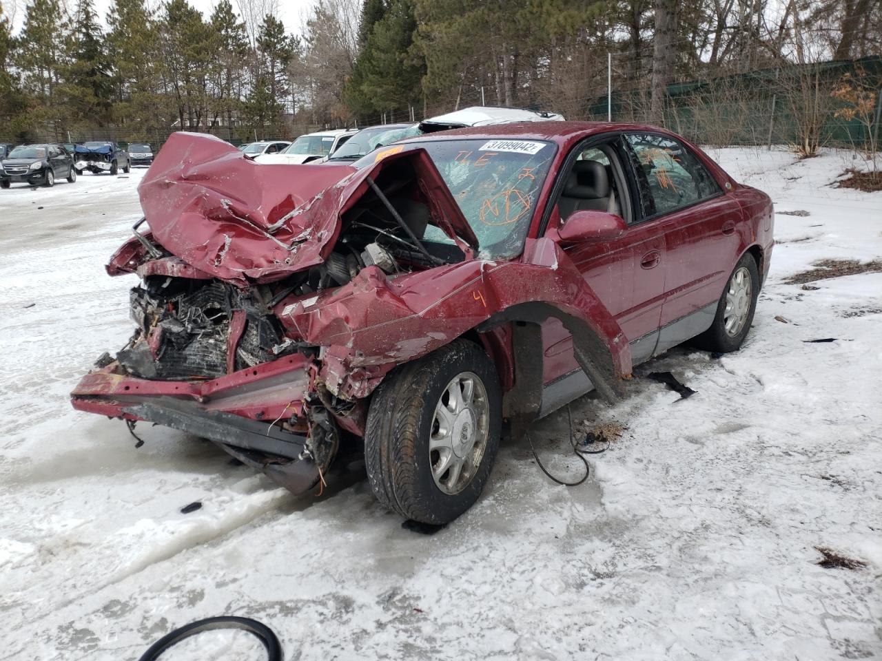 Photo 2 from auction – 2003 BUICK REGAL GS with VIN 2G4WF551931158834