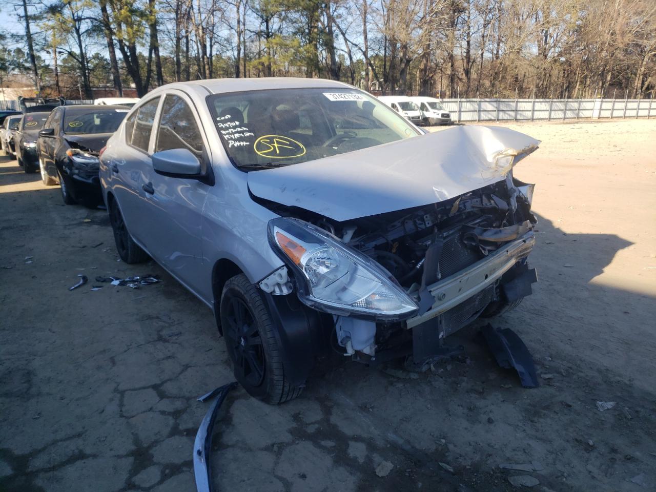 NISSAN VERSA S 2019 with VIN 3N1CN7AP6KL830994 - Photo from auction
