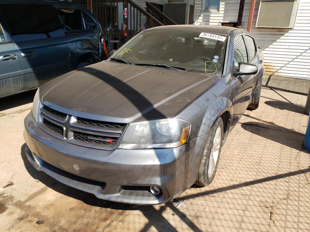 Photo 2 from auction – 2013 DODGE AVENGER SX with VIN 1C3CDZCB0DN613400