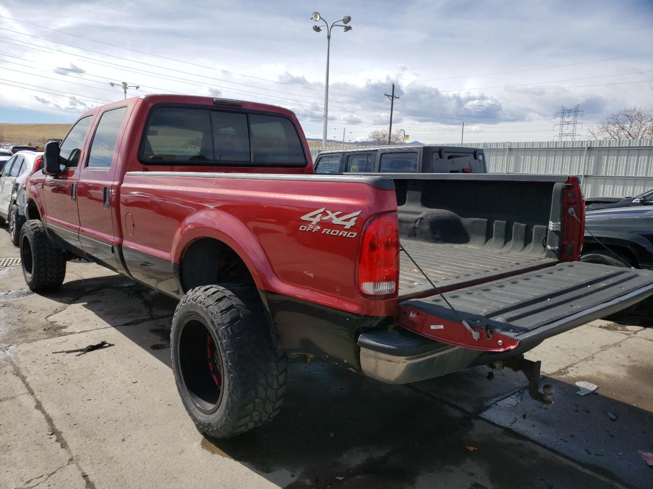 Photo 3 from auction – 2001 FORD F250 SUPER with VIN 1FTNW21F21EC07836
