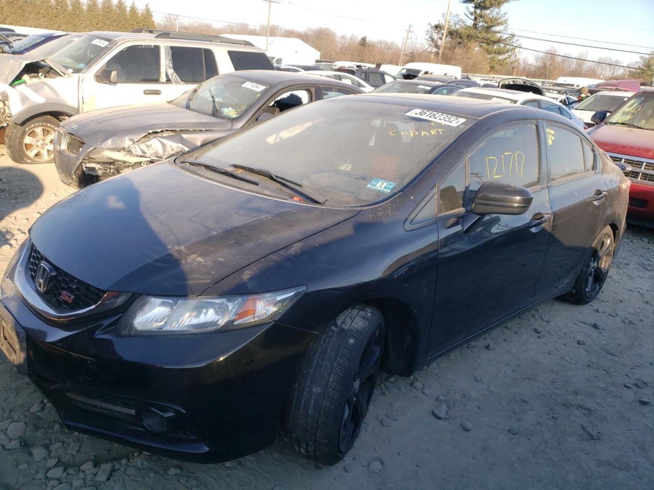 Photo 2 from auction – 2015 HONDA CIVIC SI with VIN 2HGFB6E53FH701956