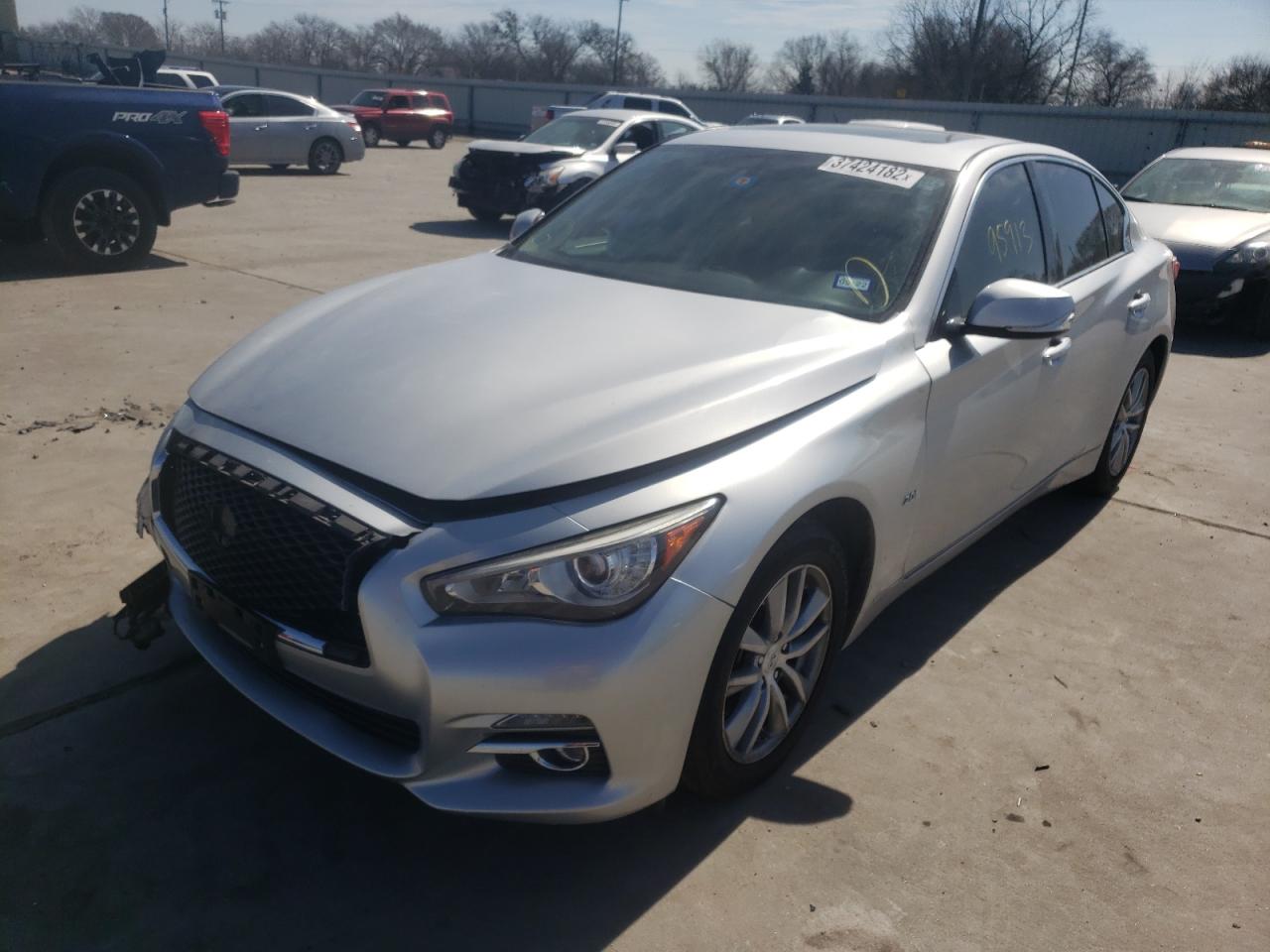 Photo 2 from auction – 2016 INFINITI Q50 BASE with VIN JN1CV7AP2GM202508
