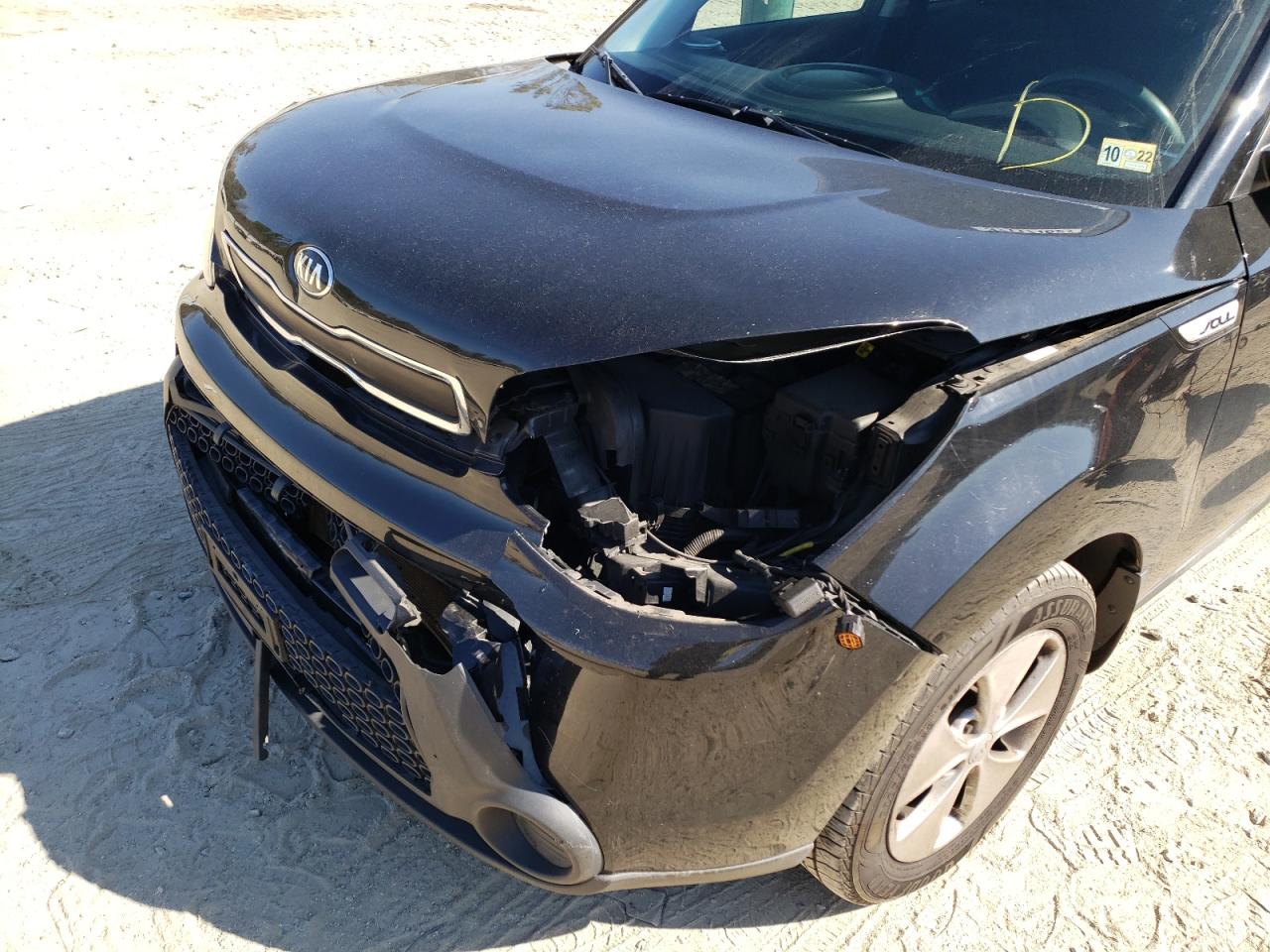 Photo 9 from auction – 2016 KIA SOUL with VIN KNDJN2A25G7372114