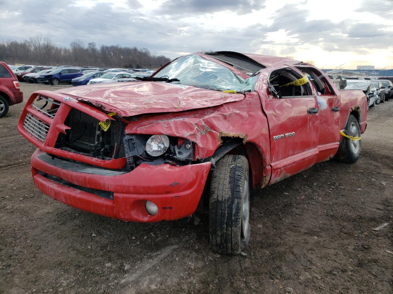 Photo 2 from auction – 2005 DODGE RAM 1500 S with VIN 1D7HU18D65S243107