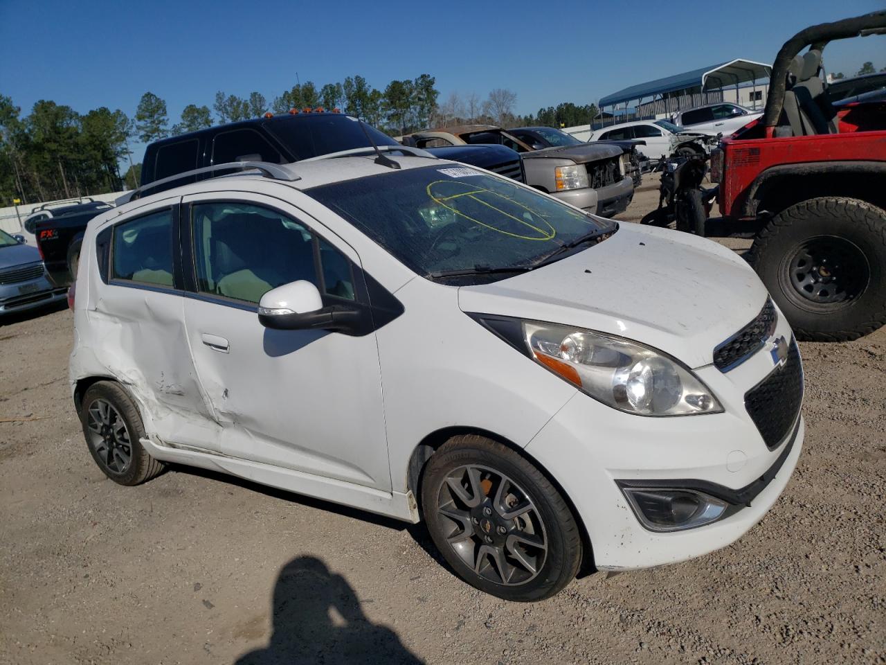 CHEVROLET SPARK 2LT 2014 with VIN KL8CF6S9XEC430708 - Photo from auction