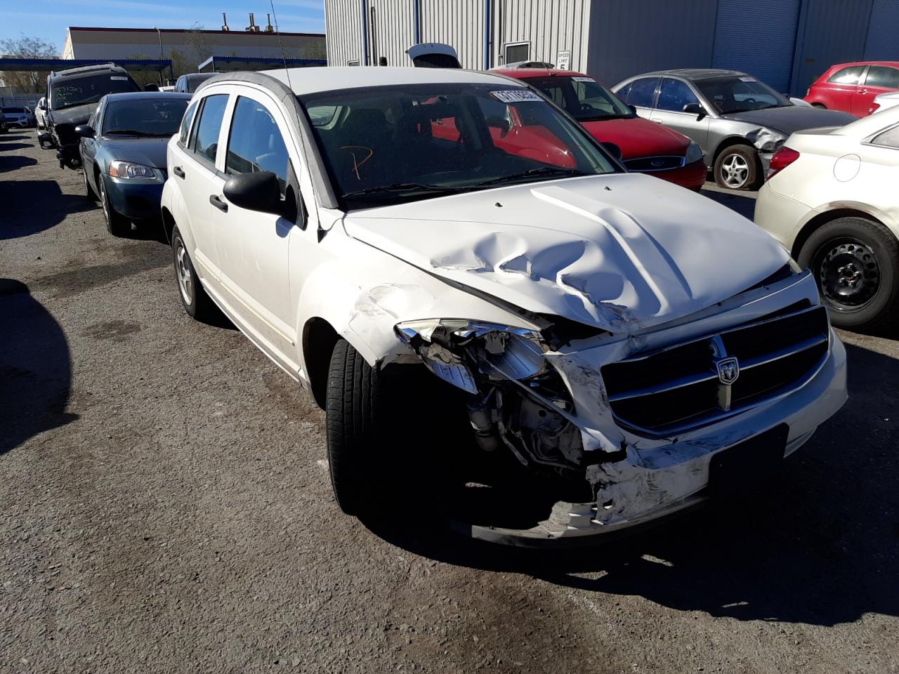 DODGE CALIBER SX 2007 with VIN 1B3HB48B67D533551 - Photo from auction