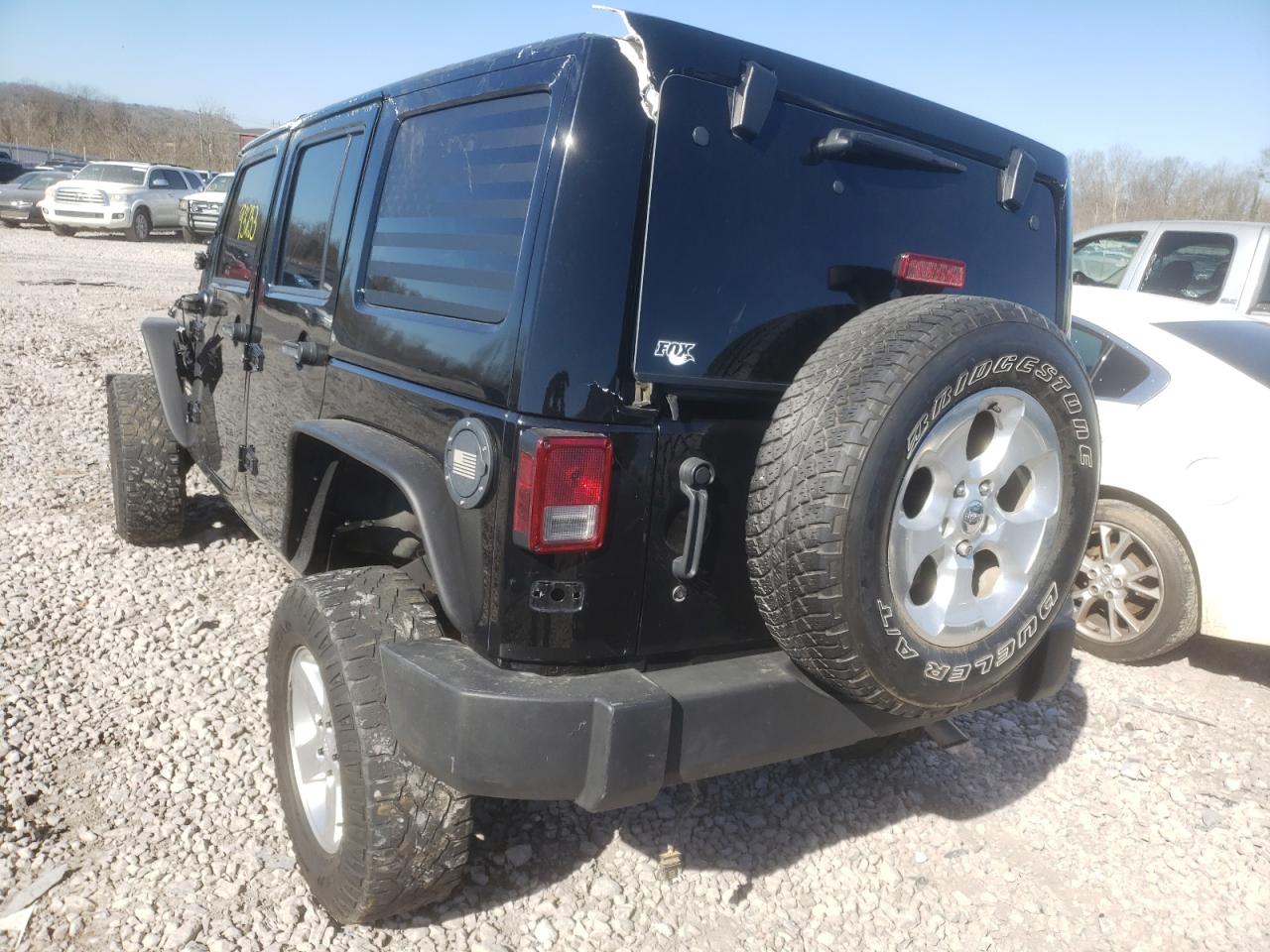 Photo 3 from auction – 2013 JEEP WRANGLER U with VIN 1C4BJWEGXDL511122