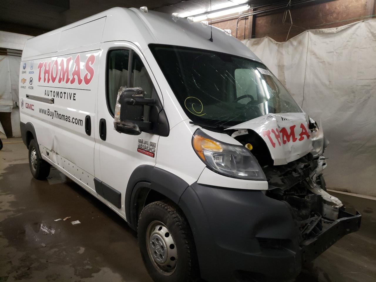 RAM PROMASTER 2017 with VIN 3C6TRVDG5HE533639 - Photo from auction