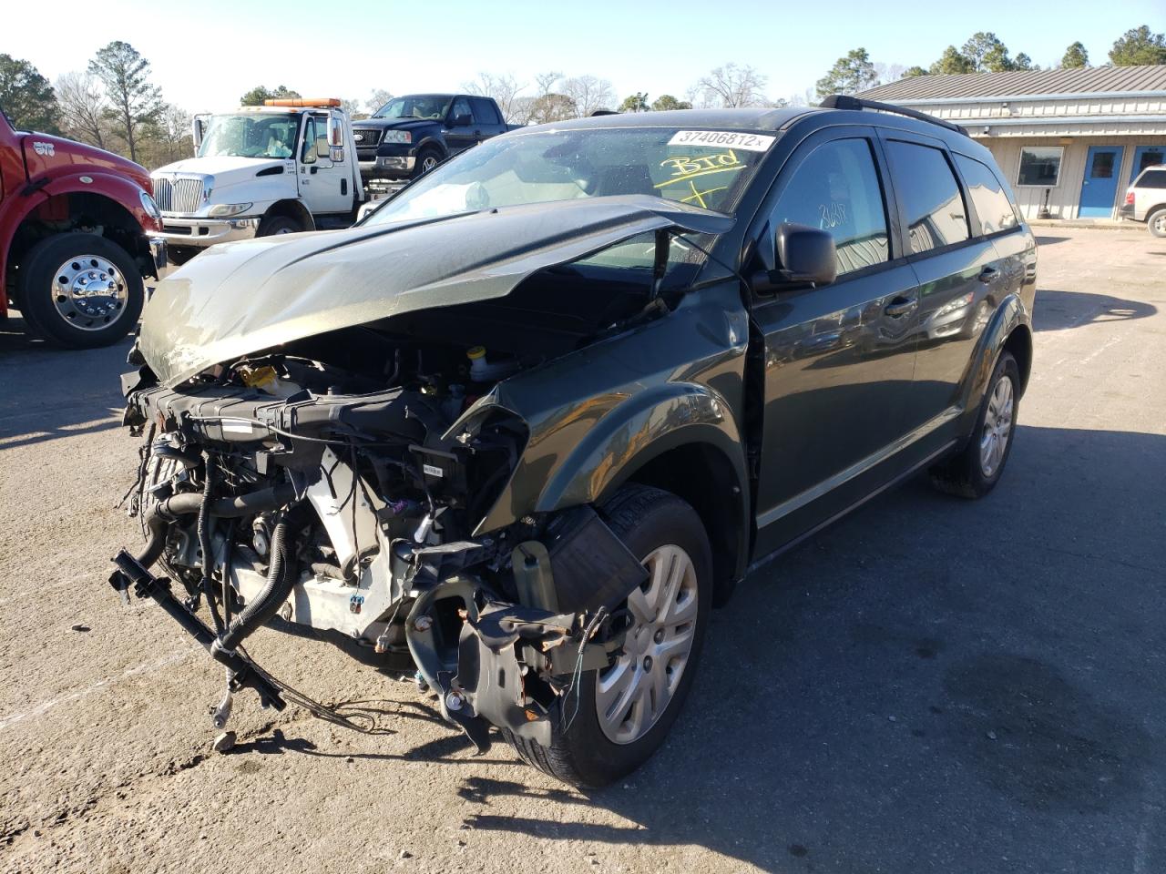 Photo 2 from auction – 2018 DODGE JOURNEY SE with VIN 3C4PDCAB2JT443677
