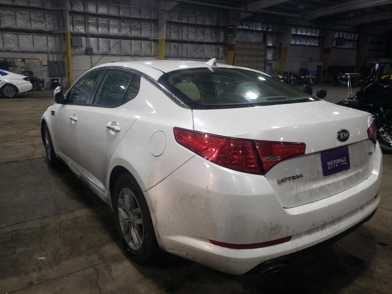 Photo 3 from auction – 2013 KIA OPTIMA LX with VIN KNAGM4A76D5382420