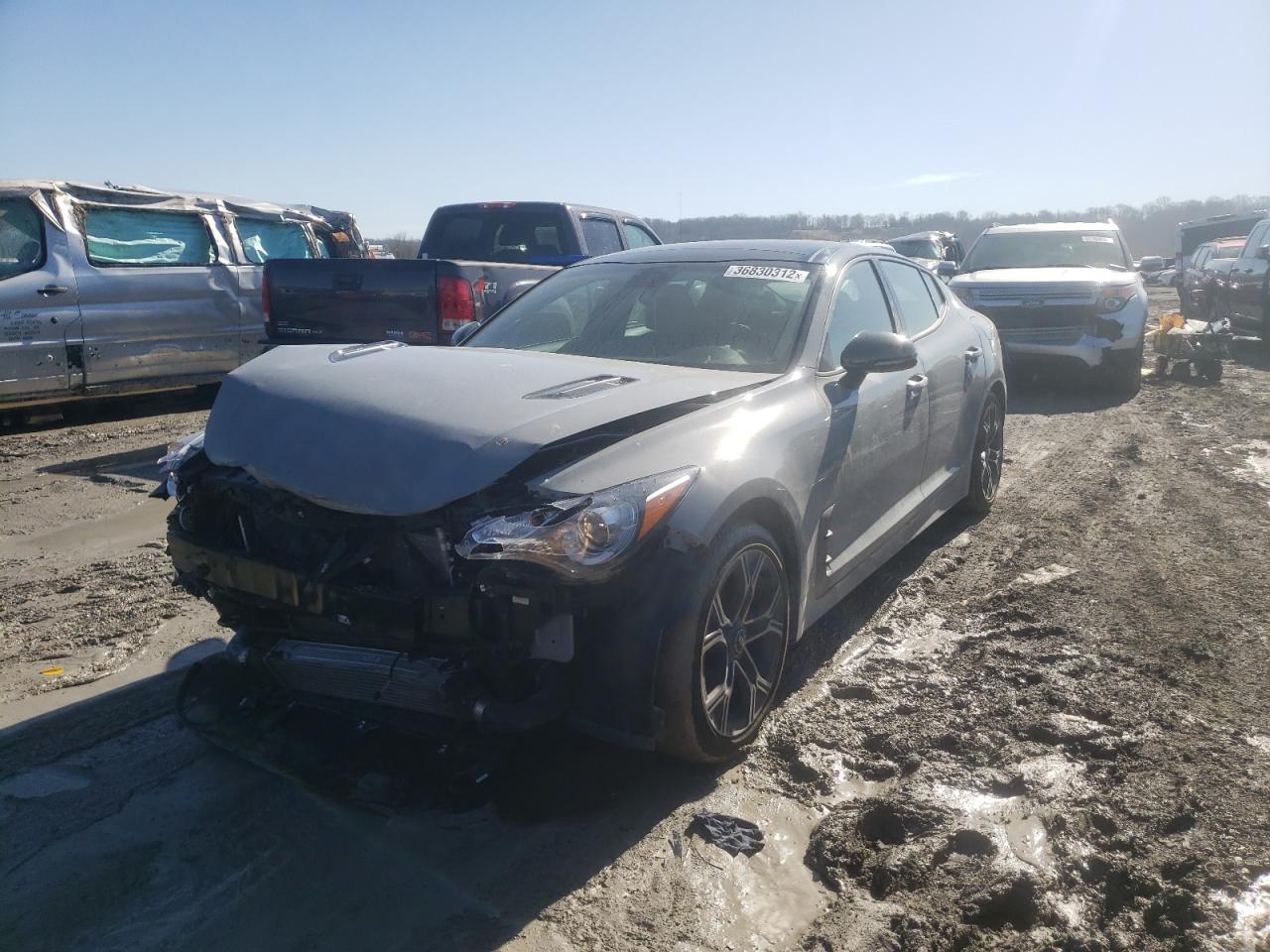 Photo 2 from auction – 2021 KIA STINGER with VIN KNAE15LA1M6095169