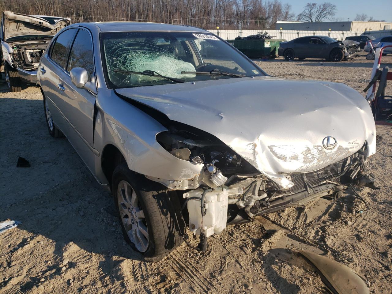 LEXUS ES 300 2002 with VIN JTHBF30G020075935 - Photo from auction
