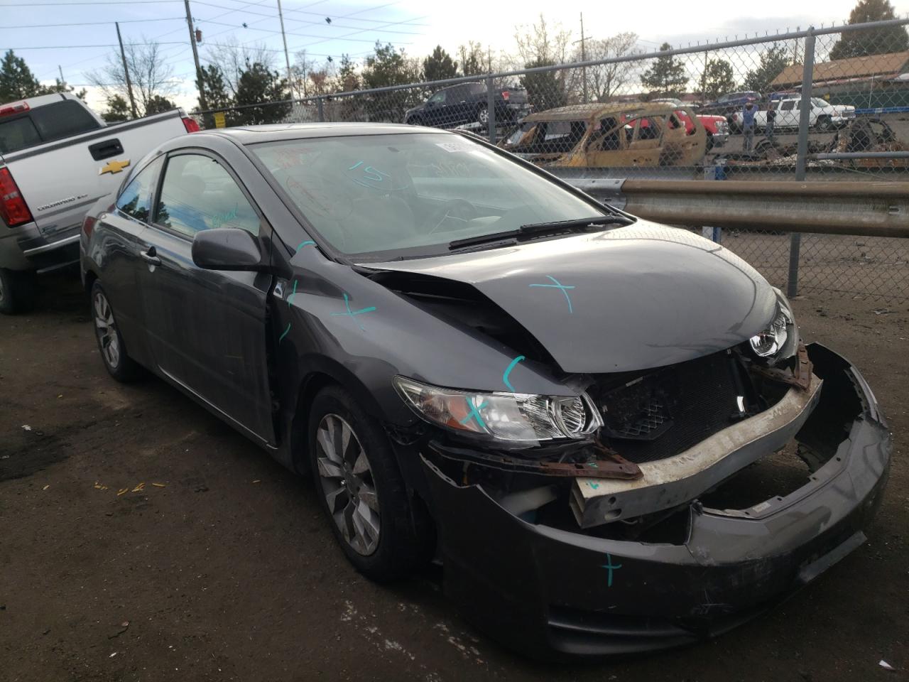 HONDA CIVIC EX 2011 with VIN 2HGFG1B82BH510865 - Photo from auction