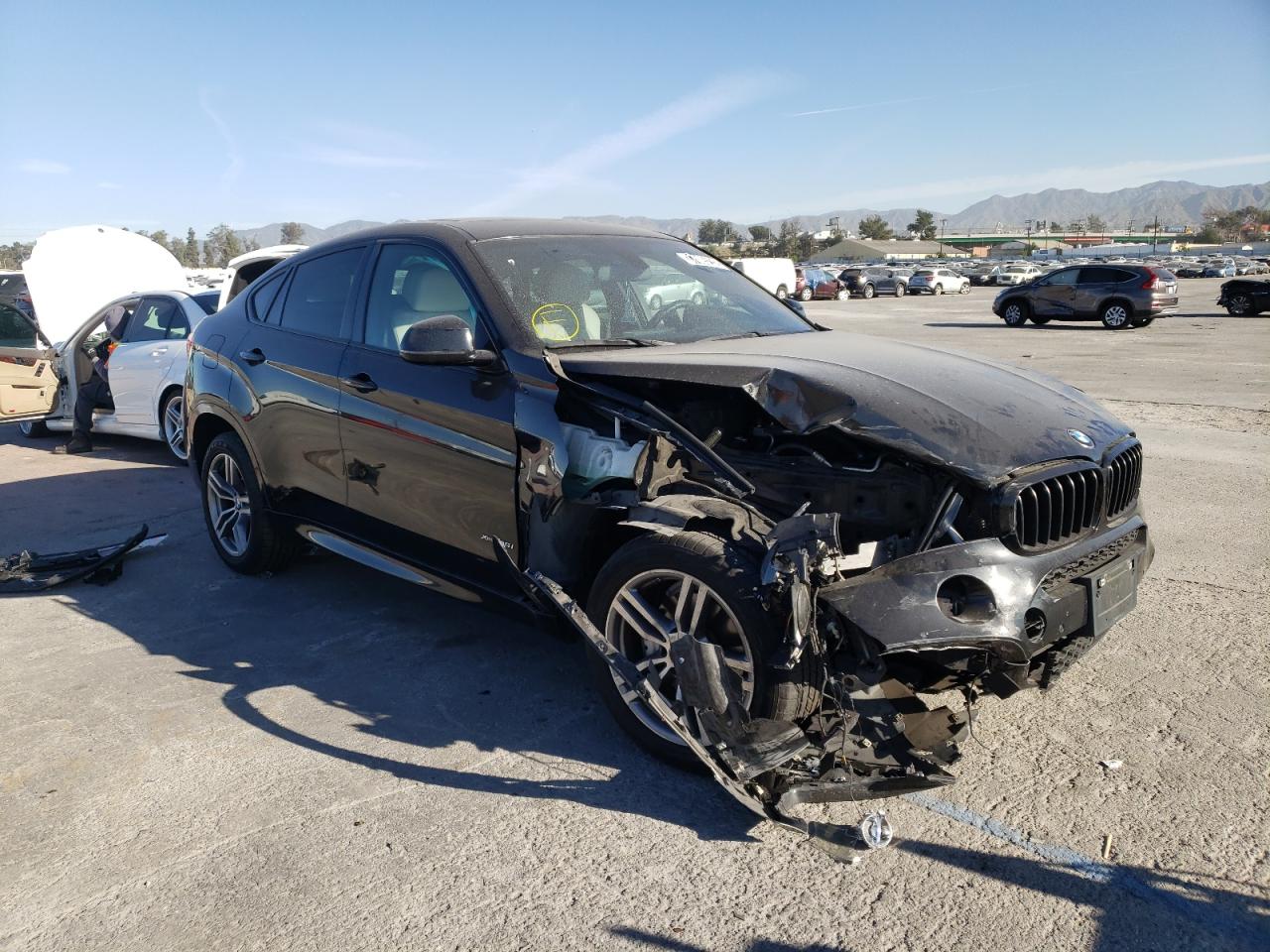 BMW X6 XDRIVE3 2015 with VIN 5UXKU2C55F0F95194 - Photo from auction