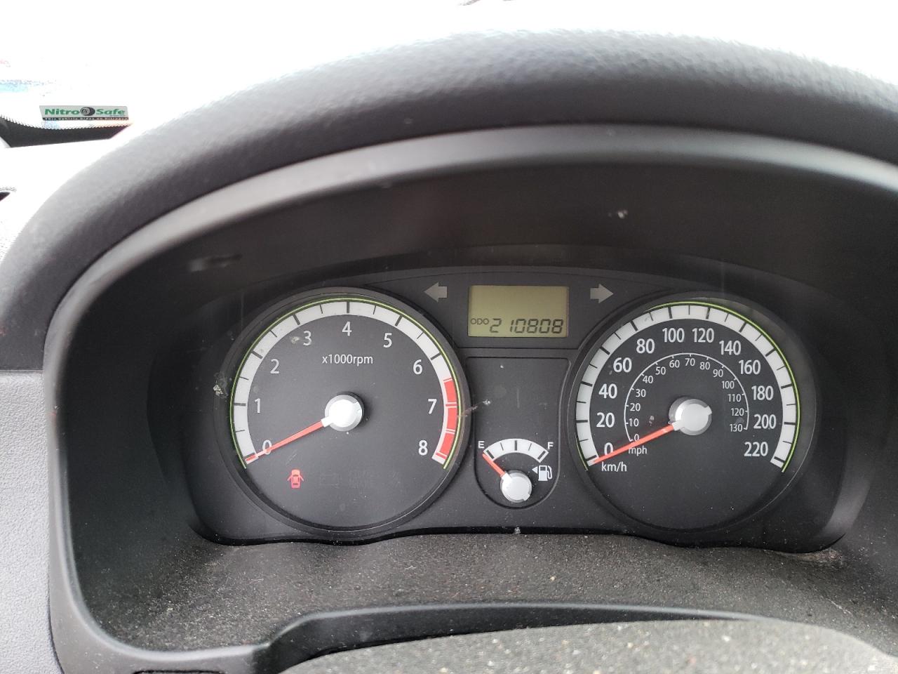 Photo 8 from auction – 2009 KIA RIO BASE with VIN KNADE223796479496