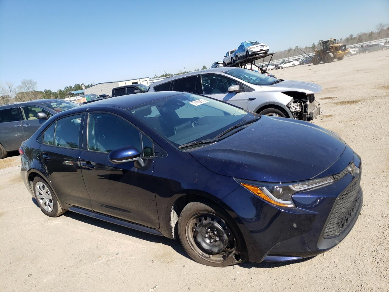 TOYOTA COROLLA LE 2021 with VIN 5YFEPMAE4MP217789 - Photo from auction