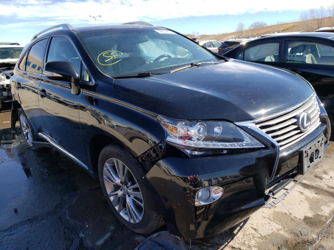 LEXUS RX 450 2013 with VIN JTJBC1BA5D2060505 - Photo from auction