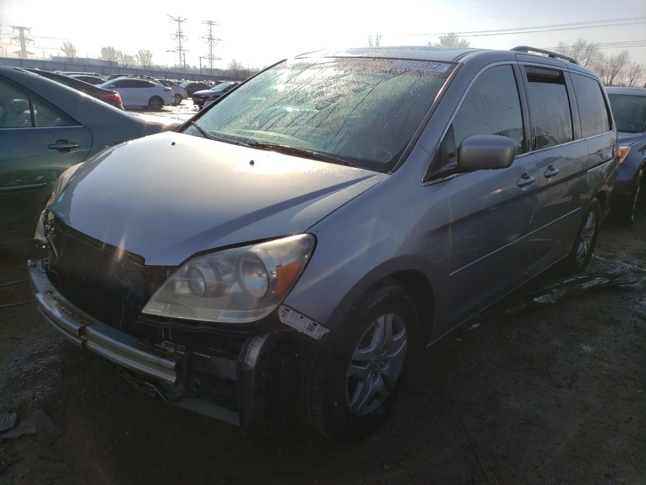 Photo 2 from auction – 2007 HONDA ODYSSEY EX with VIN 5FNRL38747B102530