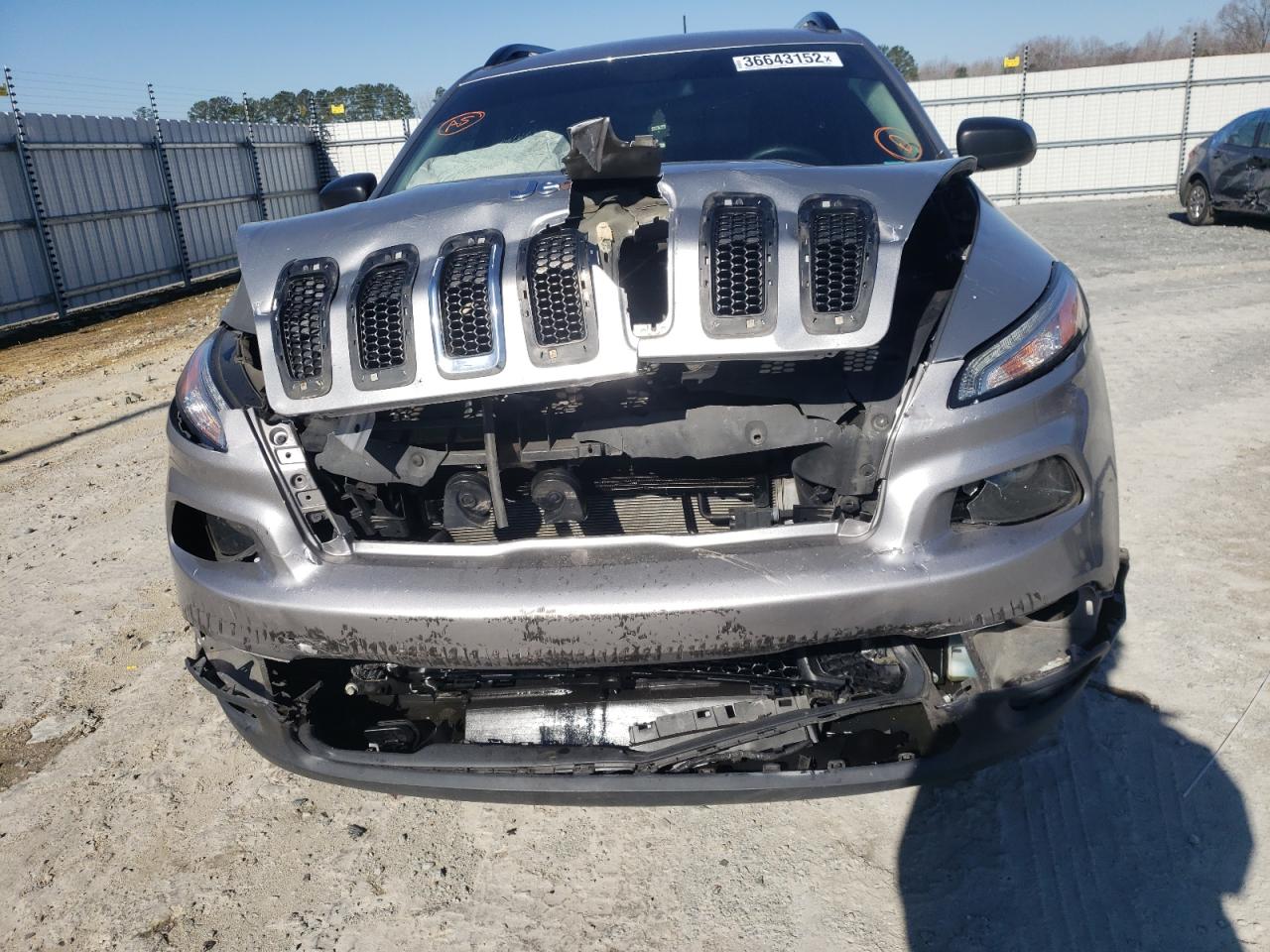 Photo 9 from auction – 2017 JEEP CHEROKEE S with VIN 1C4PJLAB7HW574407