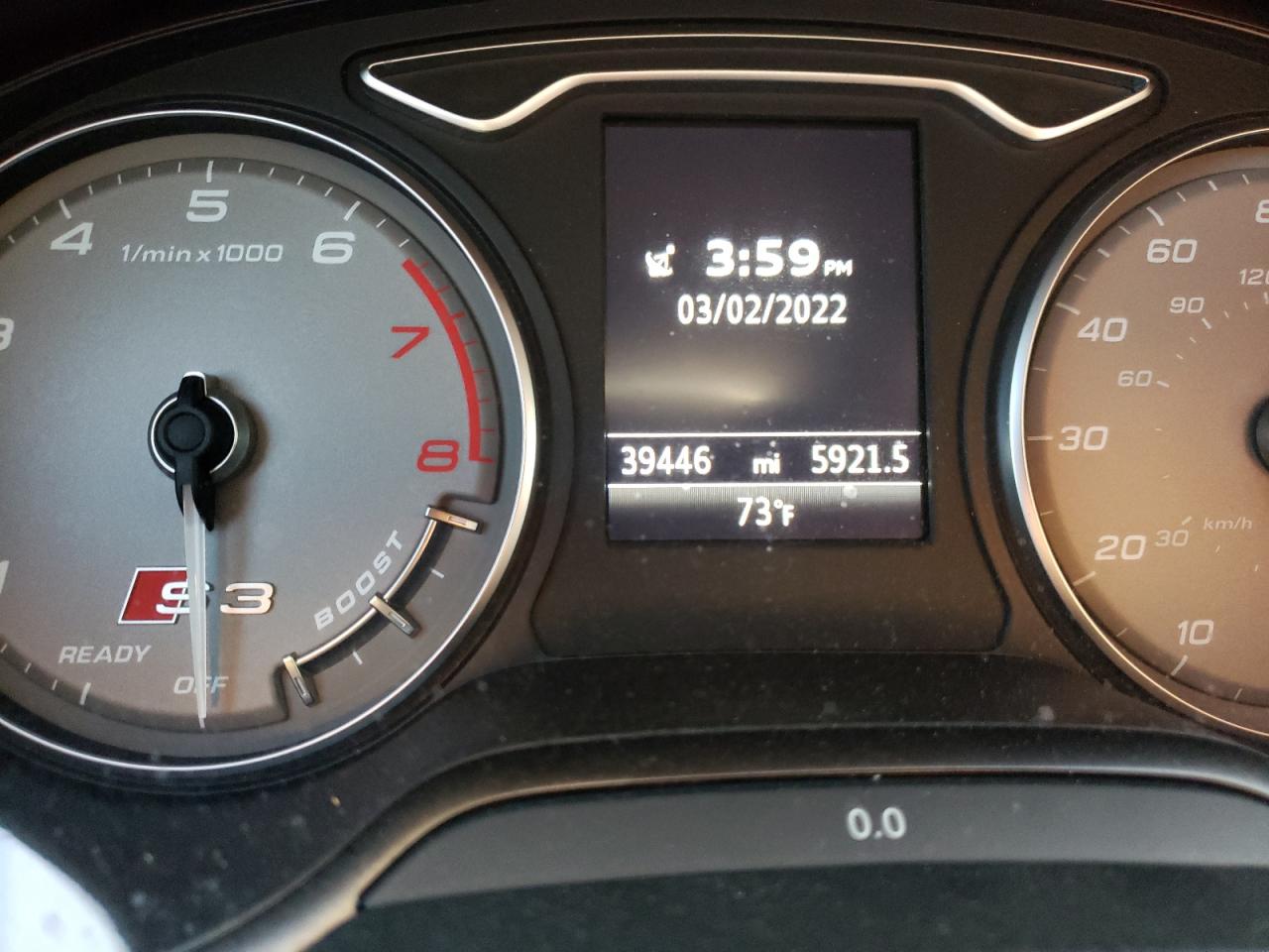 Photo 8 from auction – 2016 AUDI S3 PREMIUM with VIN WAUB1GFF6G1064278