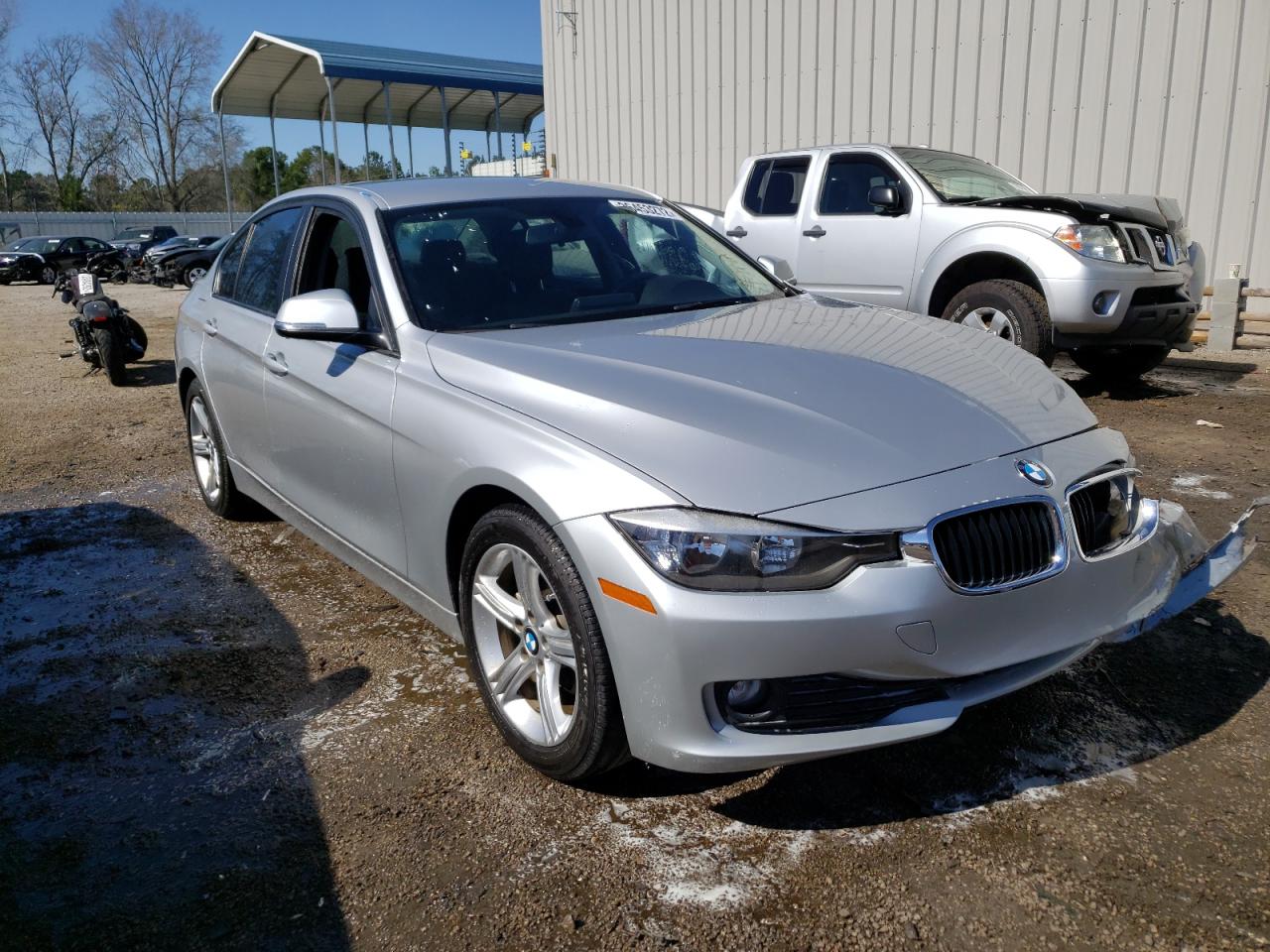 BMW 320 I 2014 with VIN WBA3B1G59ENS79101 - Photo from auction