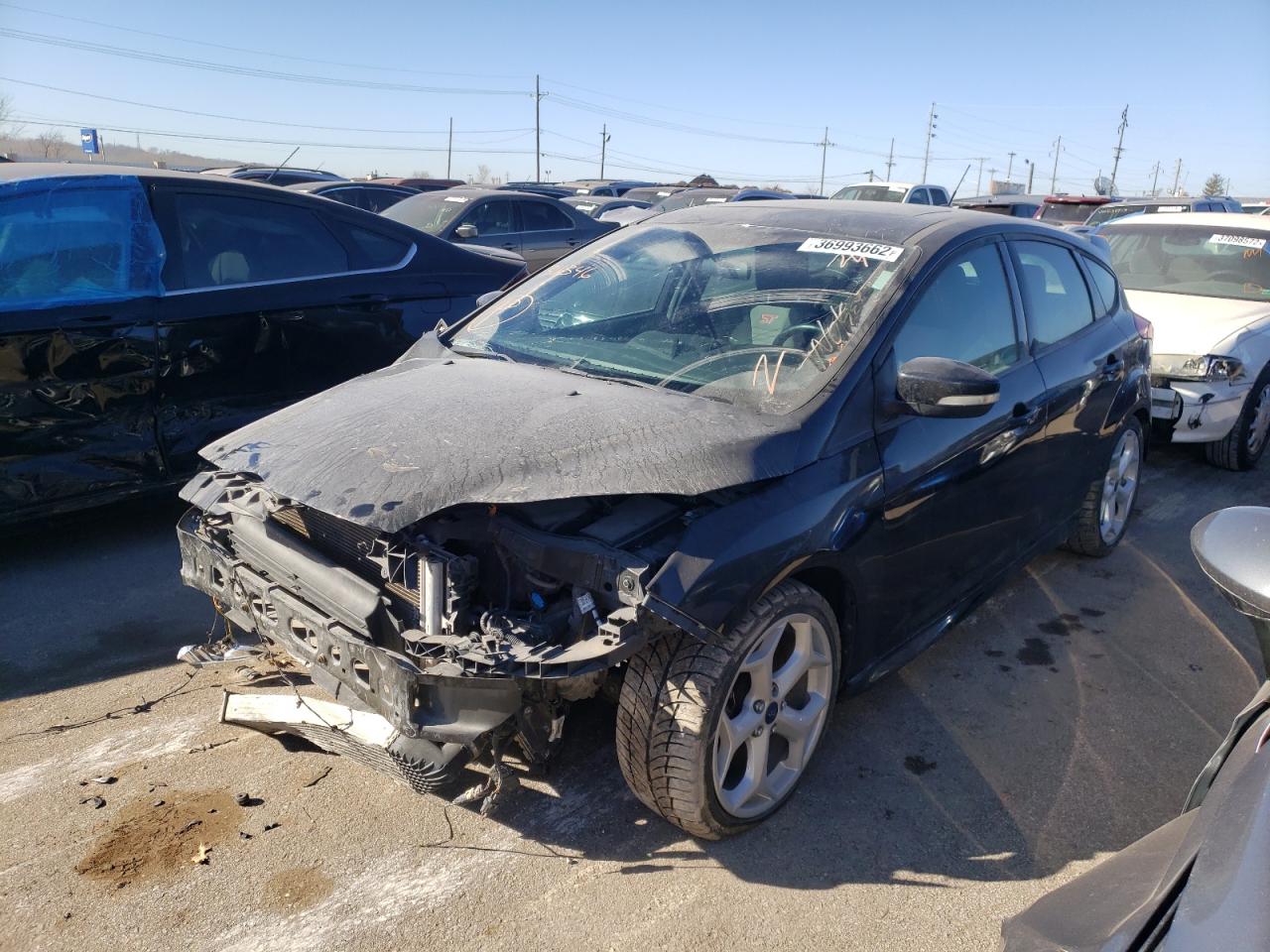 Photo 2 from auction – 2014 FORD FOCUS ST with VIN 1FADP3L95EL311346