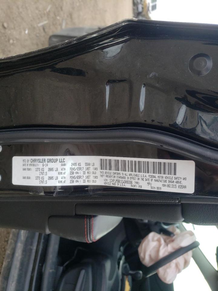Photo 10 from auction – 2014 JEEP CHEROKEE T with VIN 1C4PJMBB1EW309336