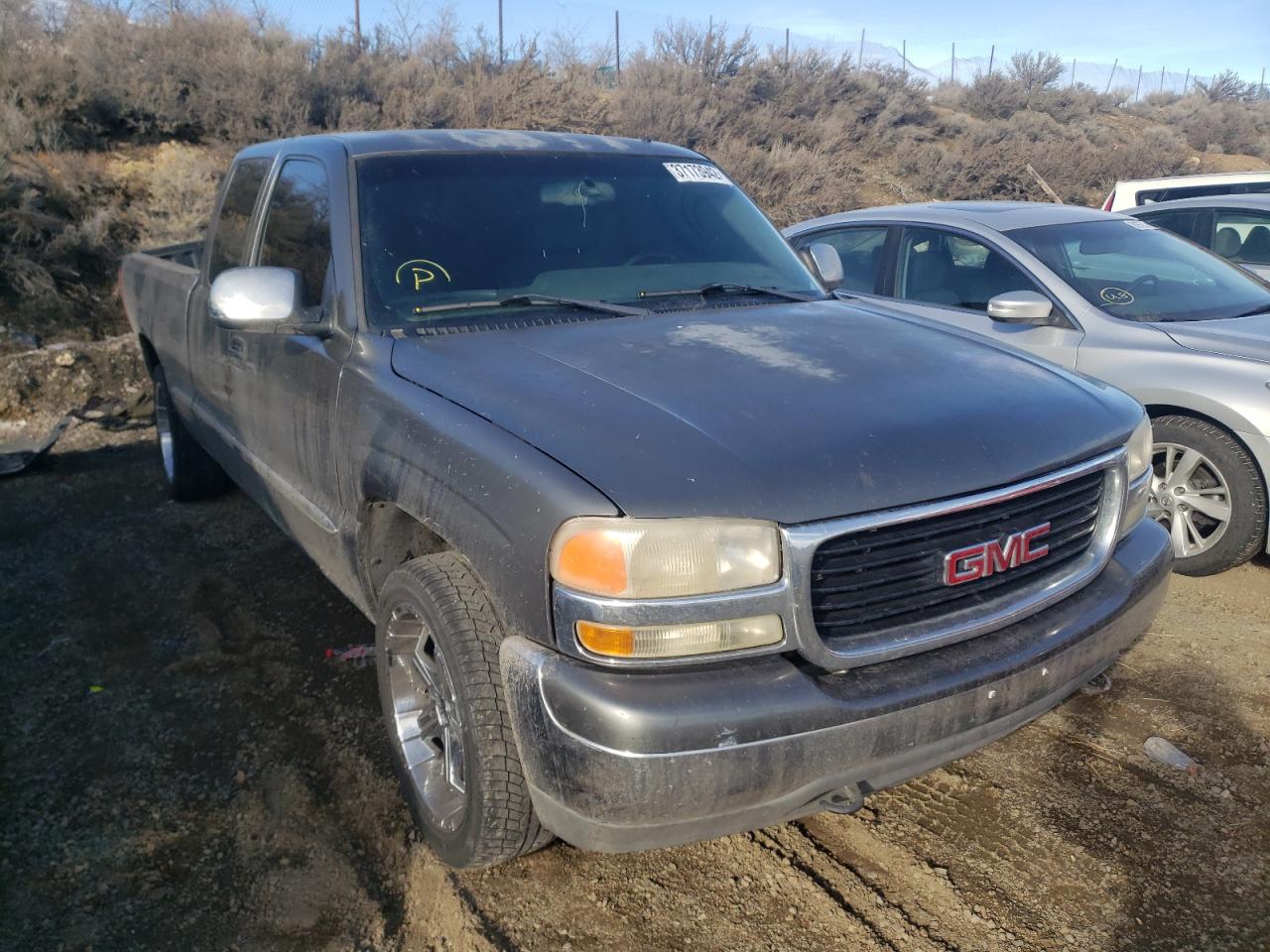 GMC NEW SIERRA 2001 with VIN 1GTEK19T61E234621 - Photo from auction