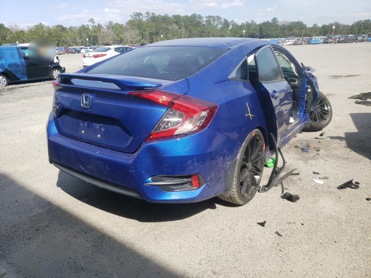 Photo 4 from auction – 2018 HONDA CIVIC LX with VIN 2HGFC2F5XJH577343