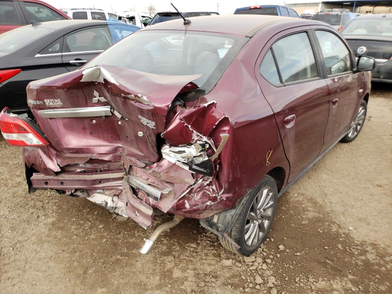 Photo 4 from auction – 2019 MITSUBISHI MIRAGE G4 with VIN ML32F3FJ2KHF08862