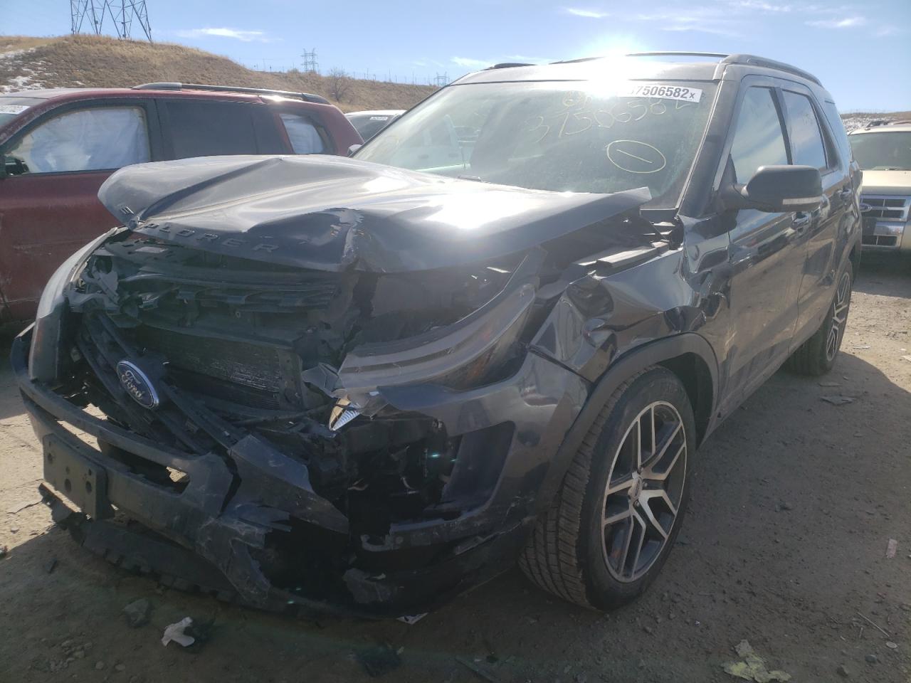 Photo 2 from auction – 2017 FORD EXPLORER S with VIN 1FM5K8GT0HGA59840